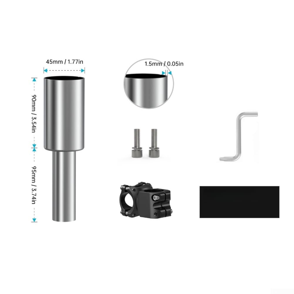 per Starlink per mini supporto in alluminio 185 mm montaggio sul tetto per