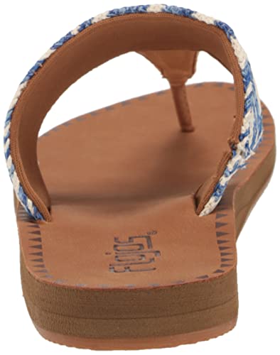 Image of Flojos Grace Women's Hooded Thong Sandal, Tan Artisan