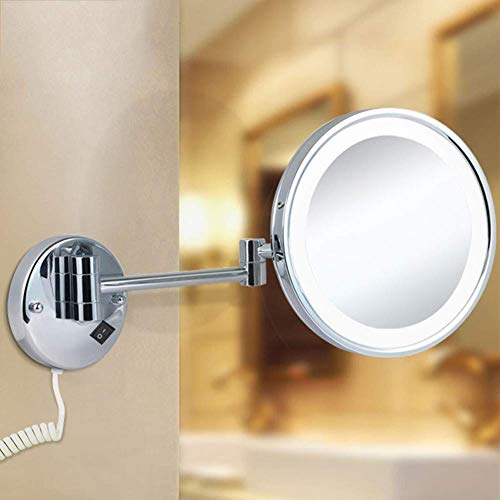 Miroir de rasage mural extensible 3X pour une routine beauté fluide et confortable - 8