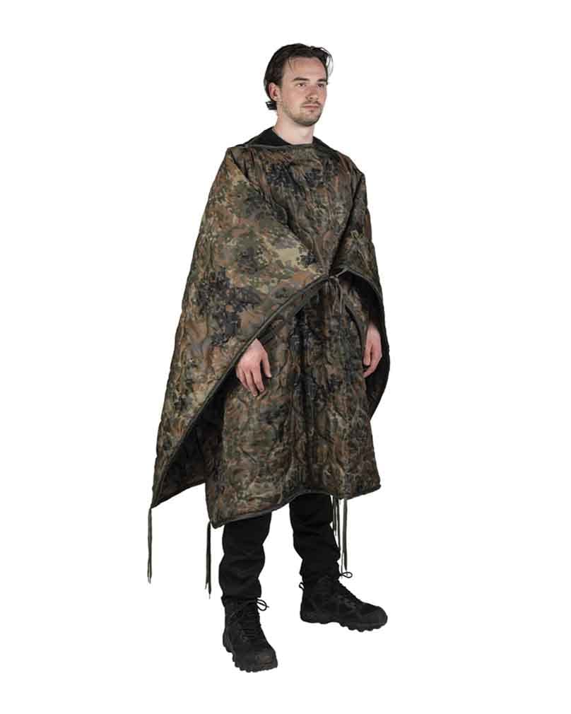 Mil-Tec Multifunzione Poncho Unisex-Adulto