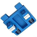 Contenu de l'emballage : le colis contient 1 x fixation de fil de soudure (support réglable de table de soudage) en bleu ; ouverture maximale du clip 11 mm ; dimensions 71,7 x 74,7 x 33,2 mm, un outil monobloc pour maintenir les fils pendant les tâches de soudure et d'alignement.