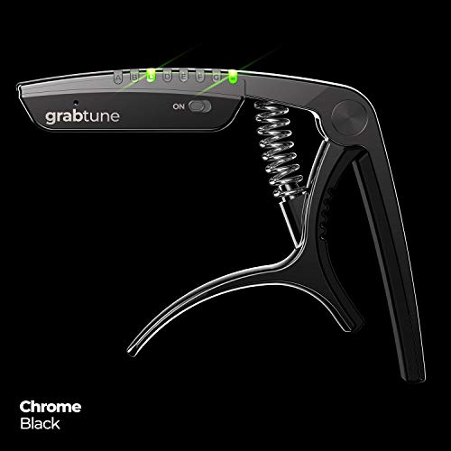SHUIYUE GT-100 2-en-1 Guitare multifonctionnelle Capo Tuner en Alliage de Zinc Batterie Rechargeable intégrée RGB LED… - Les Beatles, Paul McCartney, John Lennon, RIngo Starr, George Harrison SHUIYUE GT-100 2-en-1 Guitare multifonctionnelle Capo Tuner en Alliage de Zinc Batterie Rechargeable intégrée RGB LED… – Image 3