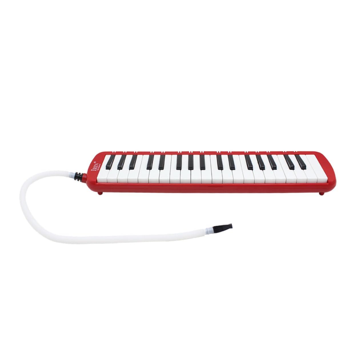 UKCOCO Data [ Melodica a 37 Tasti Strumento Chiave Con Custodia, Pianica Portatile Rossa Senza Batterie Per Principianti Amanti Della Musica, Per Praticare a Casa e in Viaggio