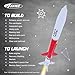 Estes 7266 Red Nova Flying-Model-Rocket Kit, Advanced Rocket-Building Kit for Ages 10+