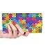 Unique Custom 500 Multi Coloré Puzzles Pièces Arrangées Femmes Trifold Portefeuille Longue Bourse Titulaire De La Carte De Crédit Cas Sac À Main