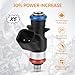 AISHAN Set of 6 Fuel Injectors, 0280158313 Injector for Jeep Cherokee V6 3.2L 2014-2017 04627794AA, 4 Holes