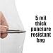Peachtree Woodworking Supply Clear Plastic Dust Collector Replacement Bag 5 Pack 20
