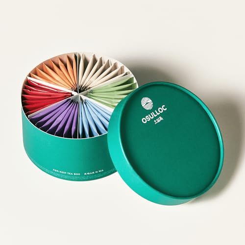 Osulloc For:rest Tea Box (42 Count, 6 Types x 7ea,) Exquisite & Unique Gift idea For Tea Lover, Variety Gift Box Sampler, 6 Unique Blended tea from Jeju Island - Image 6
