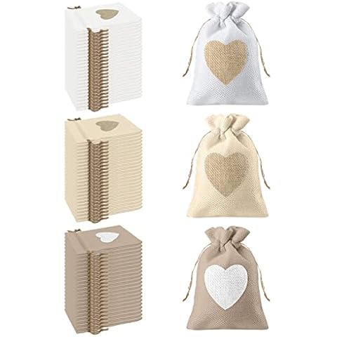 Sachets en toile de jute VEGCOO Cover