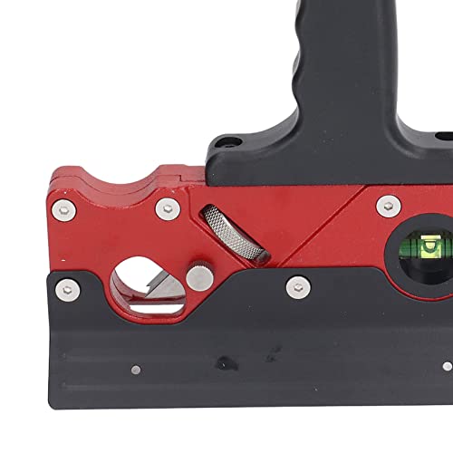 Plano de Chanfro, Profundidade de Corte Ajustável, Liga de Alumínio, Leve, Acabamento Fino, Plaina M