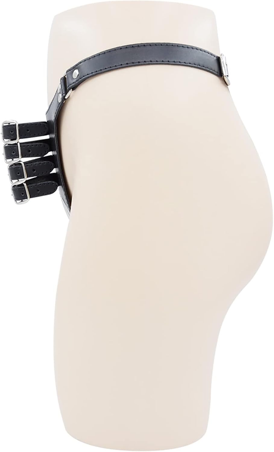 Male Chastity Belt BDSM Leather Strap Panties Body Harness Belt Cock Cage Lock Chasity Devices Bondage Accessories Sex Toys