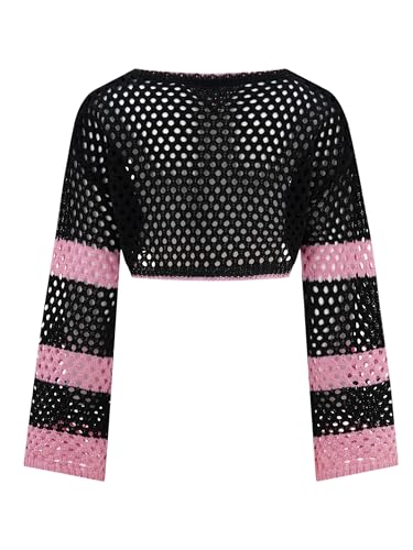 Image of Danny D Toddler Girls Open Front Shrug Cardigan Children Knit Long Sleeve Bolero with Button Closure for 2Years-7Years