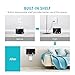 Socket Outlet Shelf, VICOUP 9 Port Multi Plug Wall Outlet Surge Protector 1080J with 3 USB Ports (3.4A Total), and Super Convenient Shelf for Cell Phone Placement - VI168