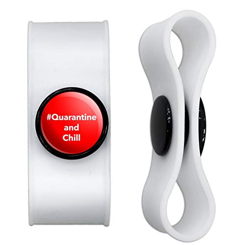 GRAPHICS & MORE Quarantine & Chill Earbud Cord Wraps (2)