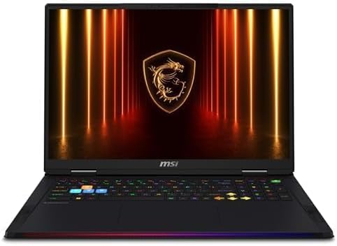 MSI Raider 18 HX AI A2XWJG-856IT Core Ultra 9 285HX RTX 5090 24GB 32GB DDR5 2TB