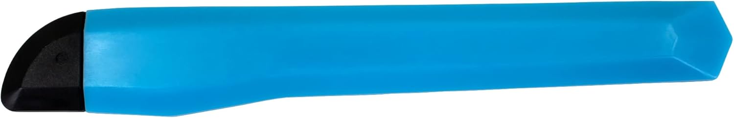 3 Sky Blue Small Retractable Utility Knife Wholesale 5 inch Manual Lock Box Cutter Snap Off Blade