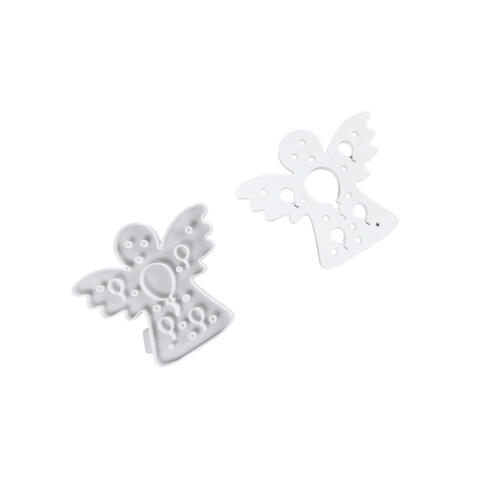 Kalttoy Balloon Cherubs With Heart Star Silicone Molds Plasters Epoxy Resin Molds Ornament Casting For Craft Making Cherubs With Heart Star Silicone