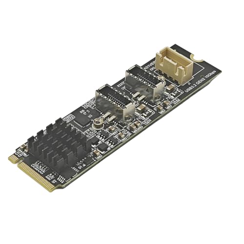 Tlfapfws M.2 NVME M�L�[����2�|�[�gTYPE-C�A�_�v�^�[�J�[�h M.2 M�L�[ NVME����f���A��TYPE-E 10Gbps USB3.2�t�����g�p�l���g���{�[�h