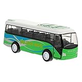 Gogogmee Pull-Back Simulation Bus Spielzeug Bewegliches Für Mädchen Mit Geräuschen Und Lichtern Lehrreiches Busfahrzeug Für Jungen Und Mädchen Für