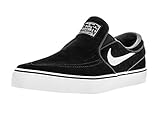 nike sb stefan janoski max - baskets basses  Nike Zoom Stefan Janoski Slip, Zapatillas de Skateboarding Hombre, Negro (Black/White 001), 44 EU