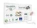 ORIGINAL CRONOS APP WiFi Heizpaneel IR Infrarot Heizung mit Thermostat und Überhitzungsschutz - WiFi Modul 2.0-600W Heizplatte - Deutscher Hersteller - GS Prüfsiegel von Intertek