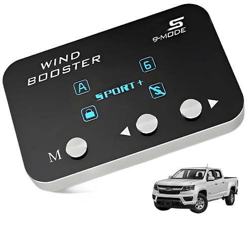 spidvunx Throttle Response Controller Compatible for Chevy Colorado (2012-2022) GMC Canyon (2006-2022) Wind Booster Fuel Throttle Pedal Electronic Response Controller