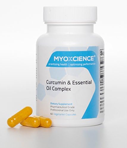 Curcumin & Essential Oil Complex | BCM-95 | 500 mg Curcumoind, Curcumin & Volatile Oil Complex