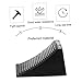 Mobestech 2pcs Heavy Duty Rubber Wheel Chocks Non- Stabilizers for Trailers Rvs Motorcycles Portable Car Accessories to Prevent Rolling and Safety