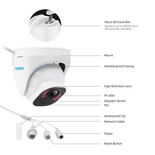 Reolink 4K PoE Buiten Beveiligingscamera met 3x Optische Zoom, Persoon/Voertuig Detectie, Dome CCTV IP Camera met Slimme… - Image 8