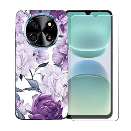 LCEHTOGYE Kp Oukitel C1 Plus +KXXN[veN^[pP[XAKp Oukitel C1 Plus (6,52")ƌ݊̂ubN\tgTPUVRQP[XیJo[ LLM28