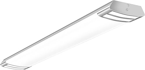 ANTLUX Luces LED de montaje empotrado de 4 pies, 40 W 4500 LM, 4000 K blanco neutro, 48 pulgadas LED lineal para cocina, lavandería, sala de