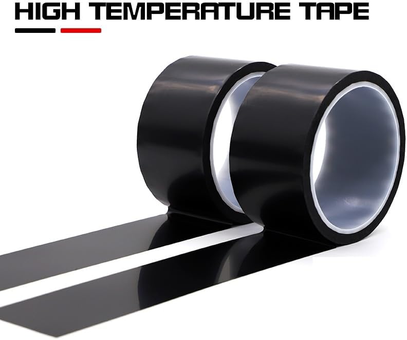 INFRI Kapton Tape Insulation Voltage Resistant Matte Shading High Temperature Resistant Polyimide Adhesive Tape (Color : 33M, Size : 5mm)