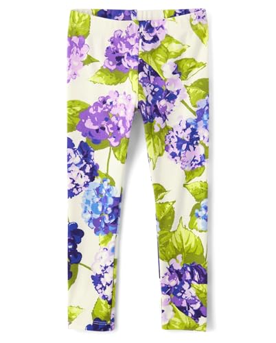 Gymboree Girls' and Toddler Floral Printed Leggings