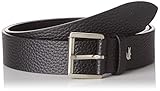 Ajustable Lacoste RC4007 Cinturón, Noir, 90 cm para Hombre