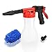 Juqiboom Car Foam Gun, Adjustable Ratio Dial Car Snow Soap Gun Fit Low Water Pressure Universal Standard Garden Hose, Blaster Car Washer Sprayer for Home Garden Use