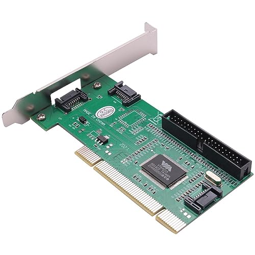 Tarjeta de expansión SATA PCI de 4 puertos con chipset VIA VT6421A e interfaz IDE interna 3