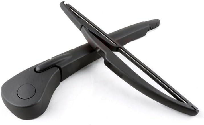 Car Rear Windshield Wiper Arm for Renault Megane 2002-2009, Back Wiper Arm Blade Set Rubber Cleaning Window Replacements Parts