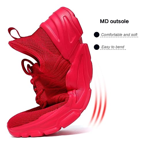 Image of Socviis Mens Slip On Running Shoes Athletic Walking Trainers Lightweight Breathable Mesh Tennis Sneakers