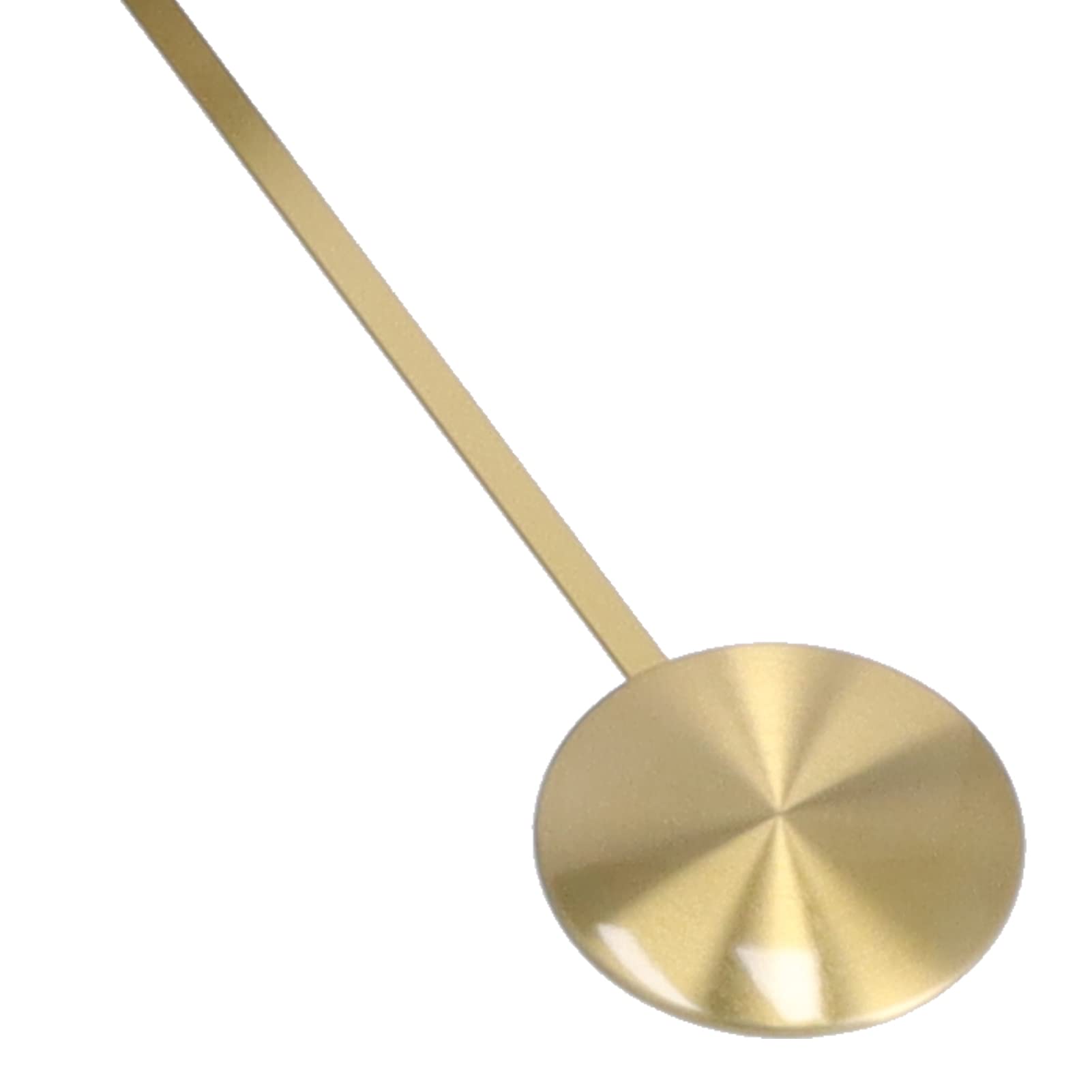 Reloj de Pared Diseño Redondo Moderno con Péndulo Grande para Decoración de Cocina y Cafetería Cemento 27.5x27.5cm