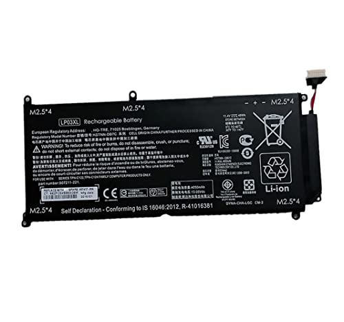 LP03XL 48Wh �C�������p�̐��i�p�\�R���p�i Envy 15T-AE 15T-AE M6-P series HSTNN-DB6X HSTNN-DB7C HSTNN-UB6R P03048XL TPN-C121 TPN-C122 TPN-C124