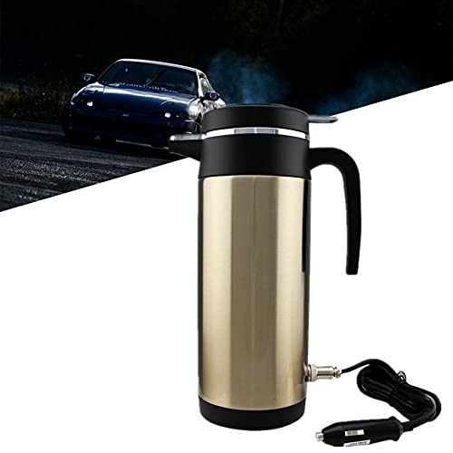 Tetera eléctrica para auto y camión de acero inoxidable miniatura 4