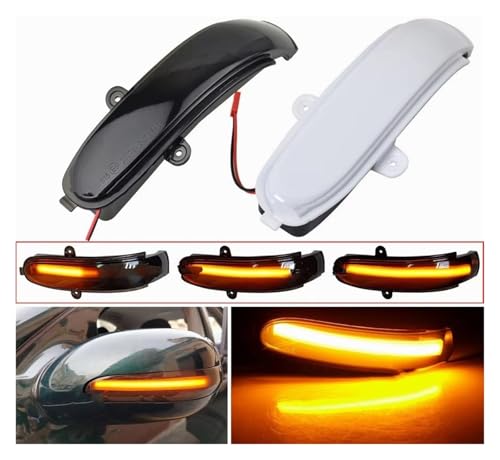 Intermitentes LED dinámicos para espejo de Benz Clase C W203 3