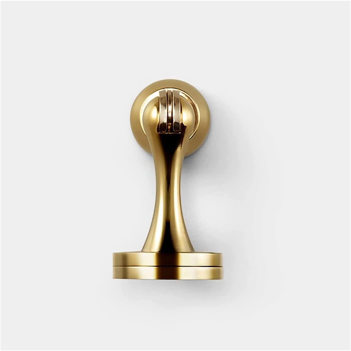 Door Stopper, Floor Mount Door Stop, Floor Door Stoppers,Skirting Board Buffer, Wall Mounted Metal Door Catch,Magnetic Door Stop,Screws for Wall or Floor Mount Door Holder,Magnetic Door Catch (Color :