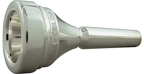 Denis Wick 5L Silver-Plated Tuba Mouthpiece, Large Shank, For F Or Eb Tuba #TOP11