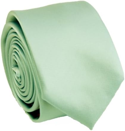 Solid Mint Green Slim Tie 2.25' inch wide