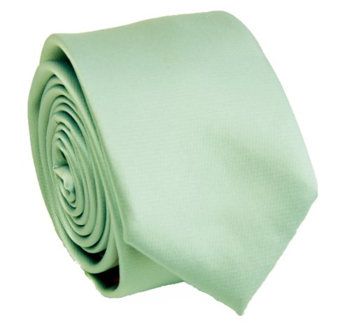 Solid Mint Green Slim Tie 2.25' inch wide