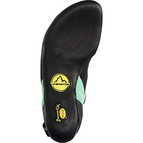 La Sportiva Women's Miura Climbing Shoe, White/Jade Green, 38.5 #TOP1