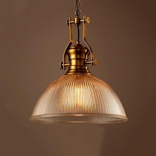 Lampe suspendue industrielle vintage pour éclairage îlot de cuisine