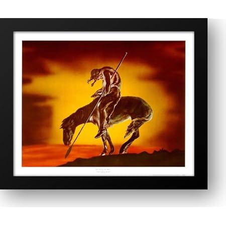 Amazon Com End Of The Trail 24x Framed Art Print By Fraser James Earle Artwork Posters Prints