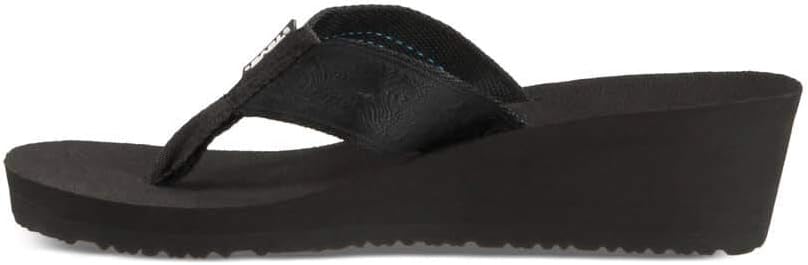 Teva Women's Mush Mandalyn Wedge 2-W,Motif Black,12 M US